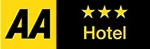 AA 3 star hotel logo